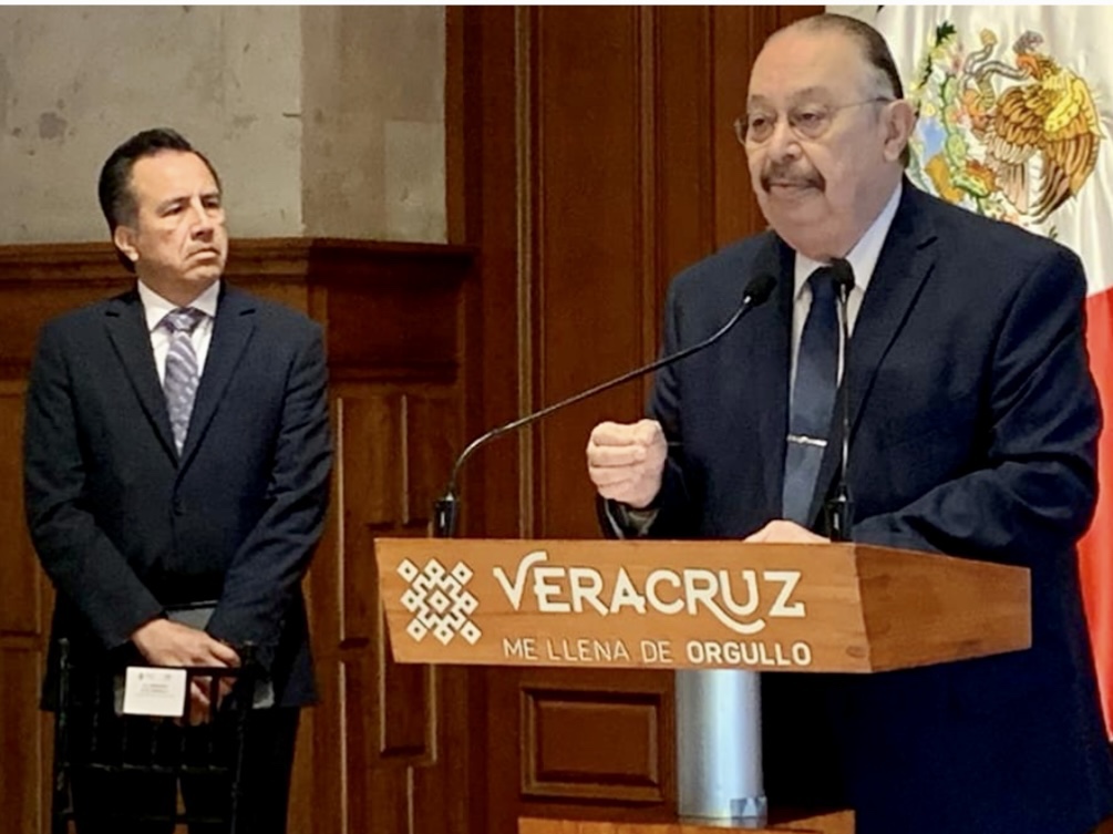 Gobernador Cuitláhuac García informa deceso del secretario de Salud, Gerardo Díaz