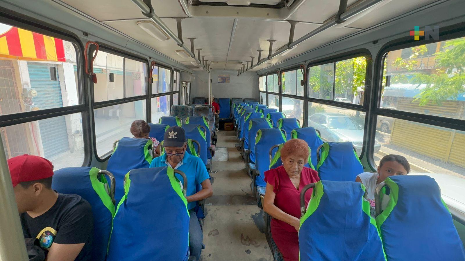 Urbaneros afectados por la falta de «pasaje»; podrían cancelar rutas