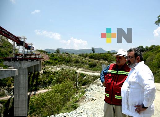 Supervisa el secretario Nuño Lara avance de 3 obras carreteras en Oaxaca y Veracruz