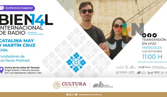 «Las Raras Podcast» abrirá la Bienal Internacional de Radio