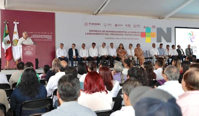 Pueblos Mágicos y Ángeles Verdes darán un nuevo rostro al turismo en Veracruz