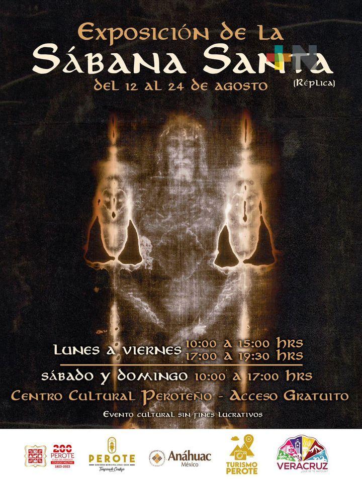 Exposición de la Sábana Santa llega a Perote