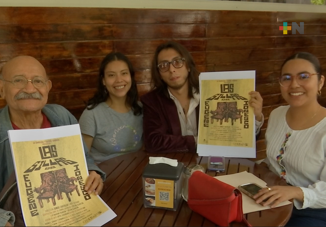 Obra “La silla” de Ionesco se presentará en el teatro Umbral