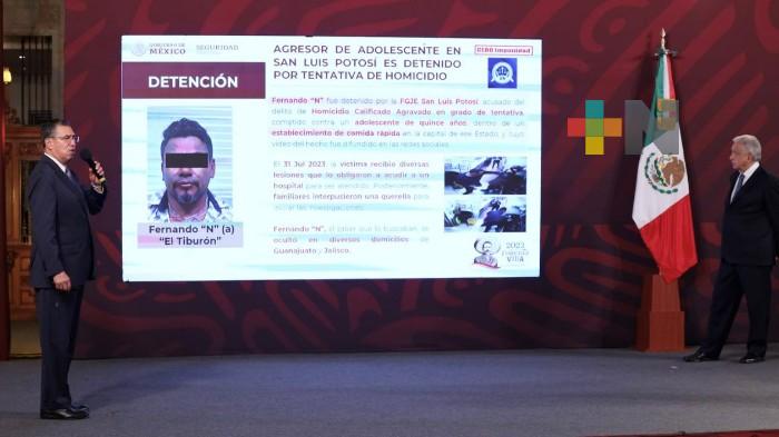 Detenidos más de 16 mil personas con política Cero Impunidad