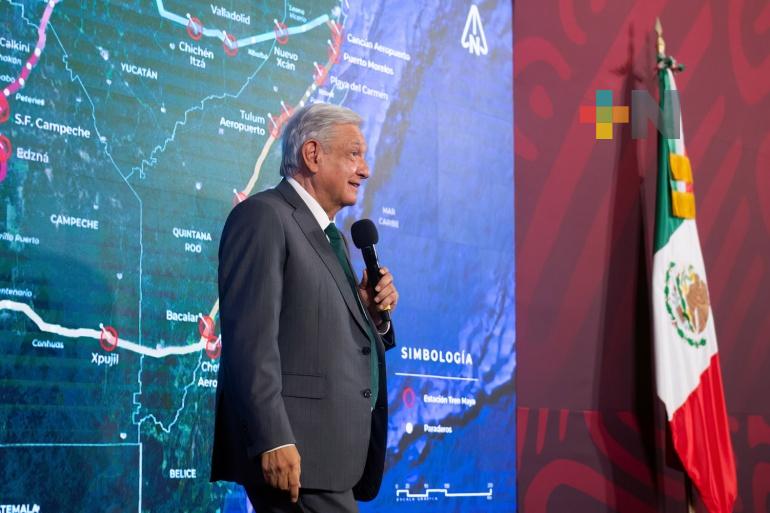 Tramo 1 del Tren Maya formará parte de alianza estratégica con el Corredor Interoceánico: AMLO