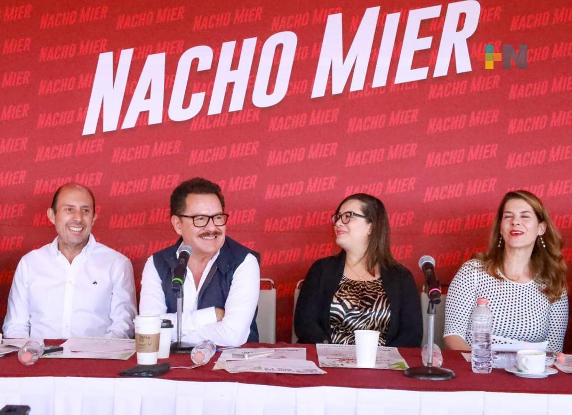 Analiza Ignacio Mier si buscará o no la coordinación en Defensa de la 4T de Puebla