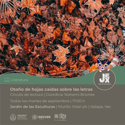 Inicia ciclo literario “Otoño de hojas caídas sobre las letras”