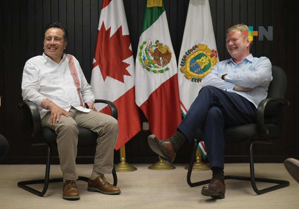 Vendrán más inversiones de Canadá a la entidad: Gobernador