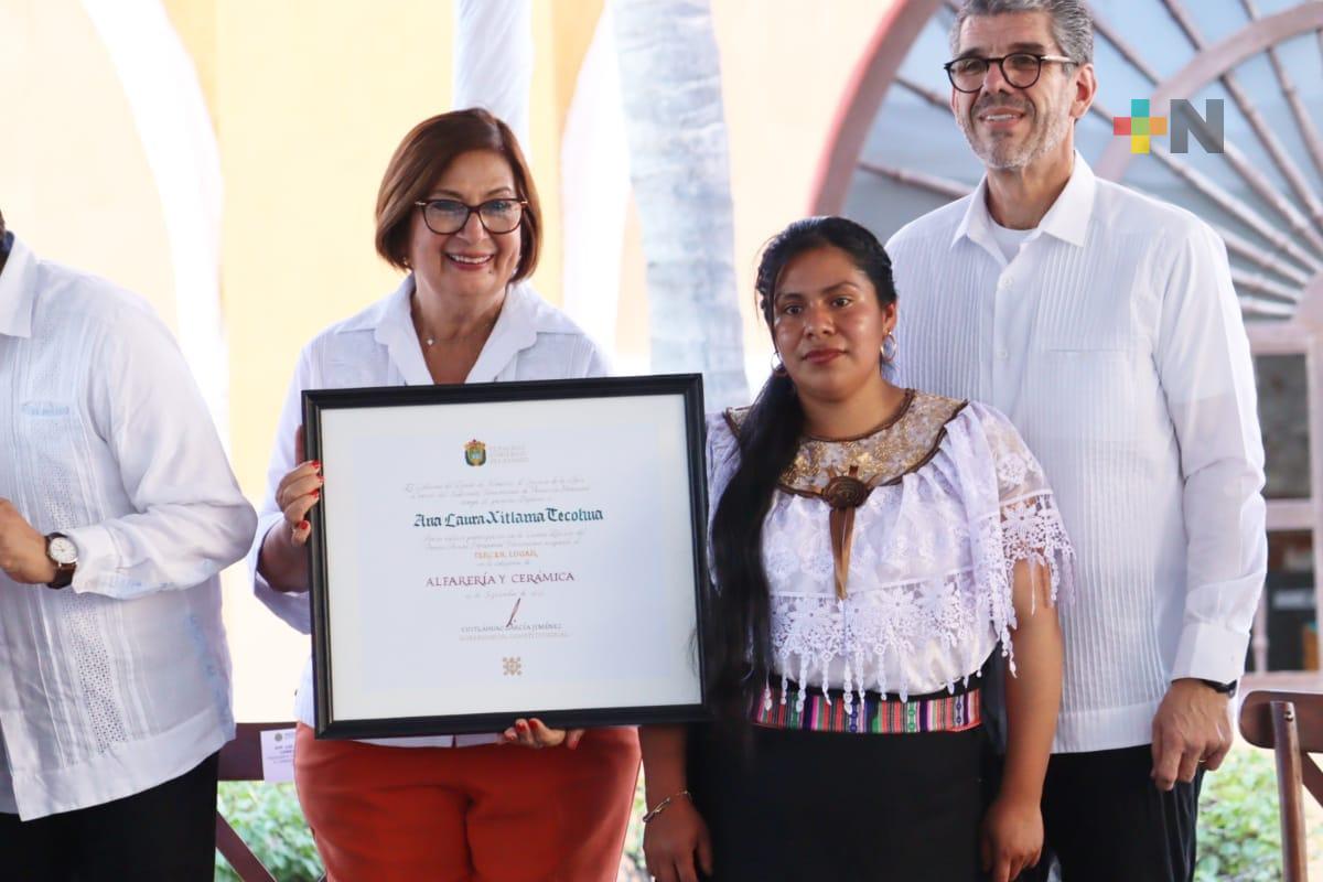 En Veracruz privilegiamos la valiosa contribución de nuestros artesanos: Diputada