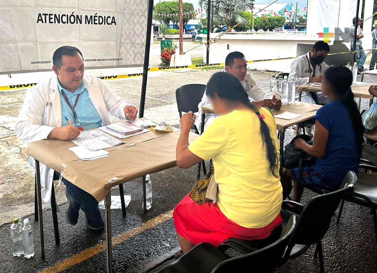 Brigadas de Salud Itinerantes acercan servicios médicos a más familias veracruzanas