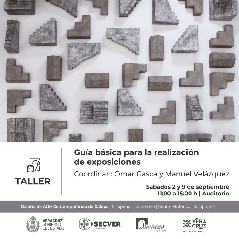 Presenta IVEC taller de gestión de exposiciones en la GACX