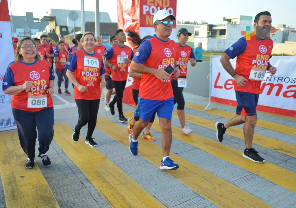 Realizarán Carrera End Polio Now el 29 de octubre