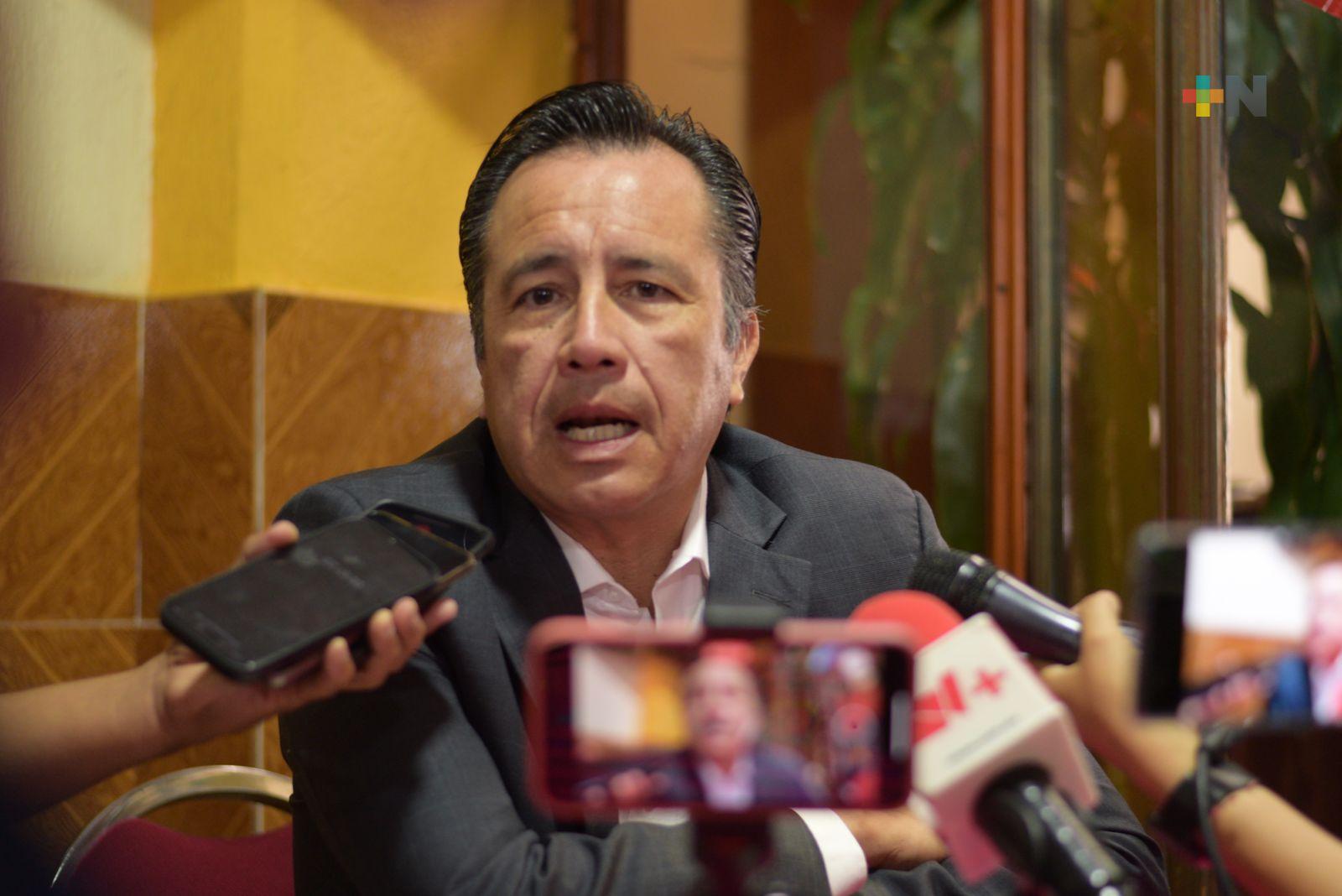 Continuaré cumpliendo mi compromiso como gobernador: Cuitláhuac García