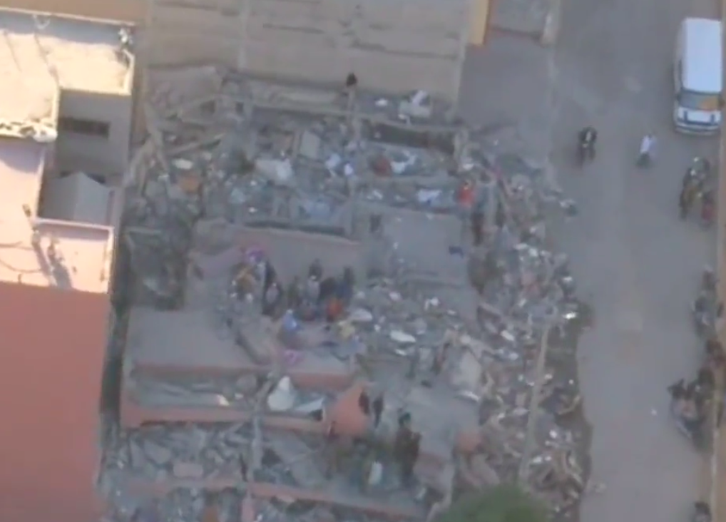 Un poderoso terremoto sacude a Marruecos