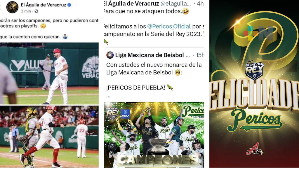 Campeones Pericos de Puebla son buleados por El Águila, afición explota en redes