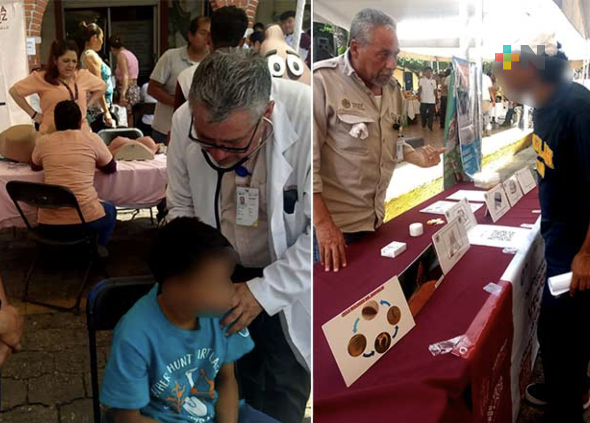 Realizan exitosa Jornada de Salud en el municipio de Yanga