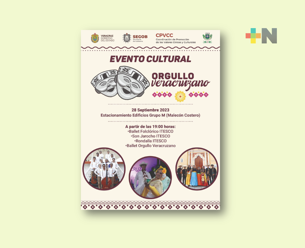 Coatzacoalcos será anfitrión del evento cultural «Orgullo Veracruzano»: Eric Cisneros