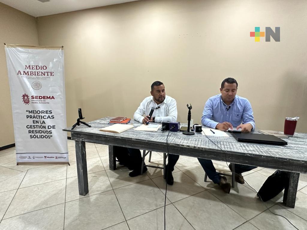 Presentan autoridades federales y estatales en el sur modelo de manejo de residuos