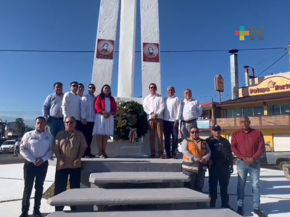 En Martínez de la Torre conmemoran 176 aniversario de la batalla de Chapultepec