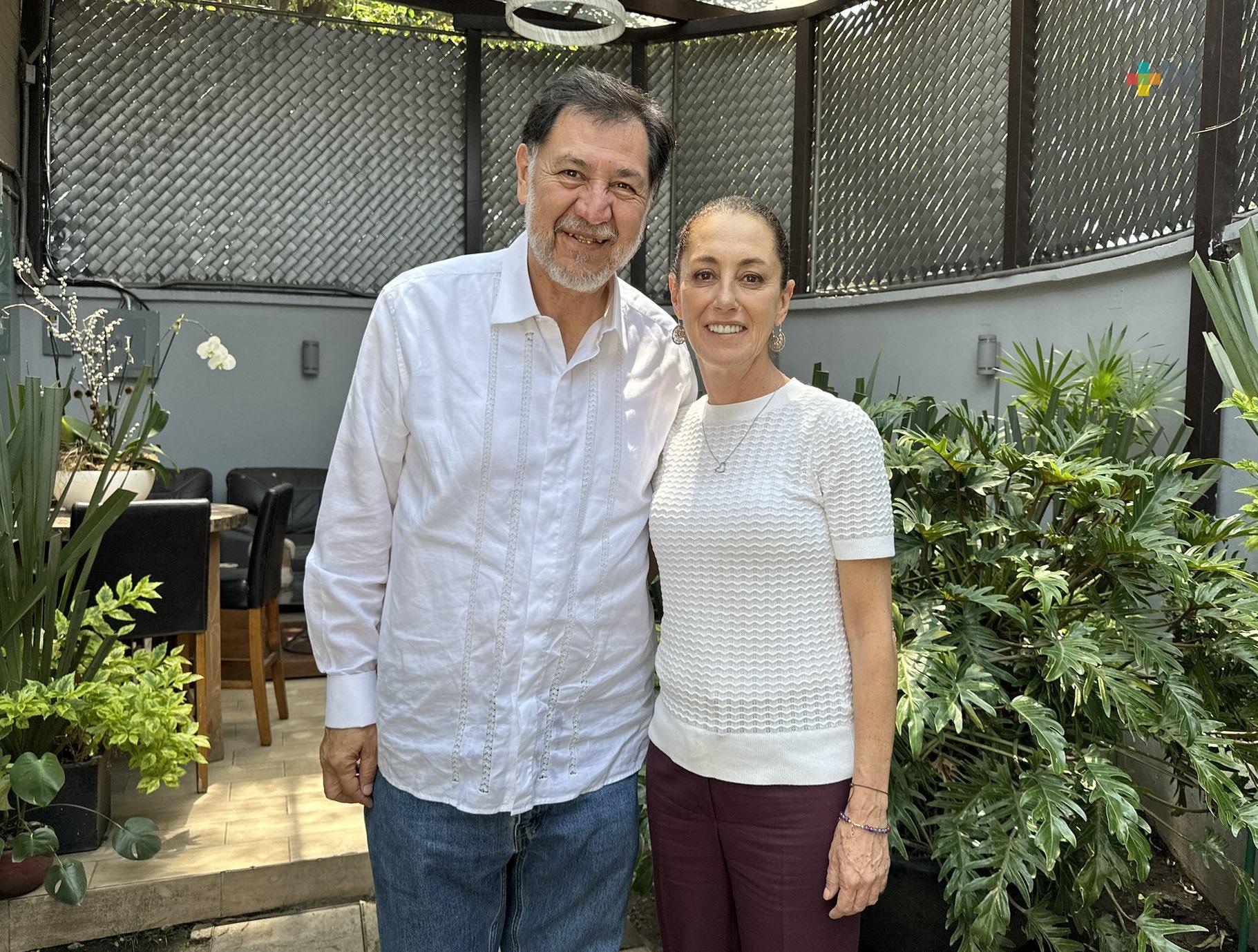 Claudia Sheinbaum integra a Fernández Noroña como Coordinador de Voceros