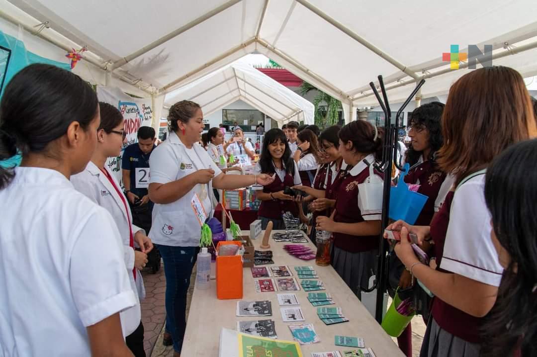 Organizan Feria de Reproducción Sexual para estudiantes de secundaria y bachillerato de Tuxpan