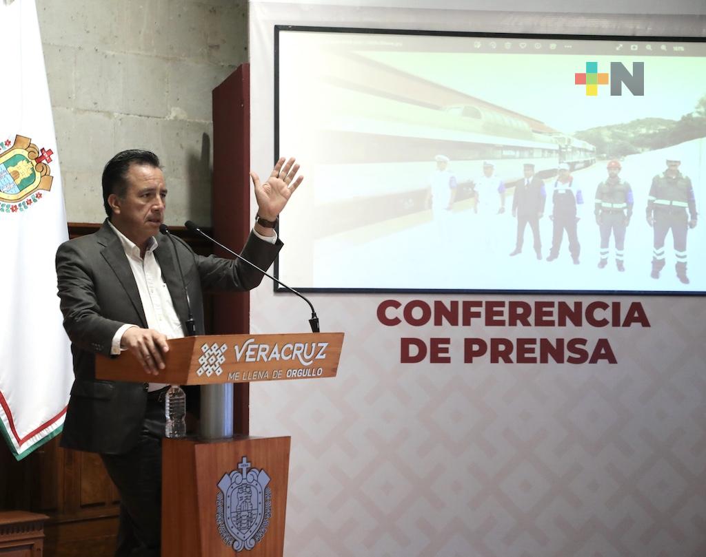 Regreso del Ferrocarril del Istmo, un hito en la historia de México: Gobernador