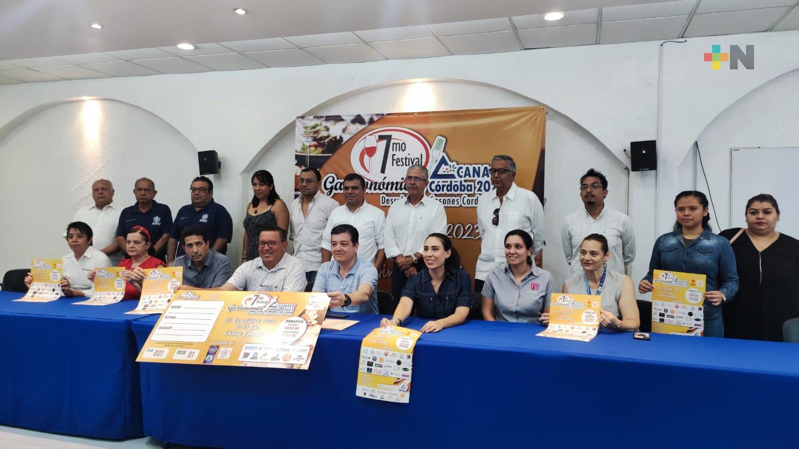 Festival gastronómico en Córdoba el próximo 26 de octubre