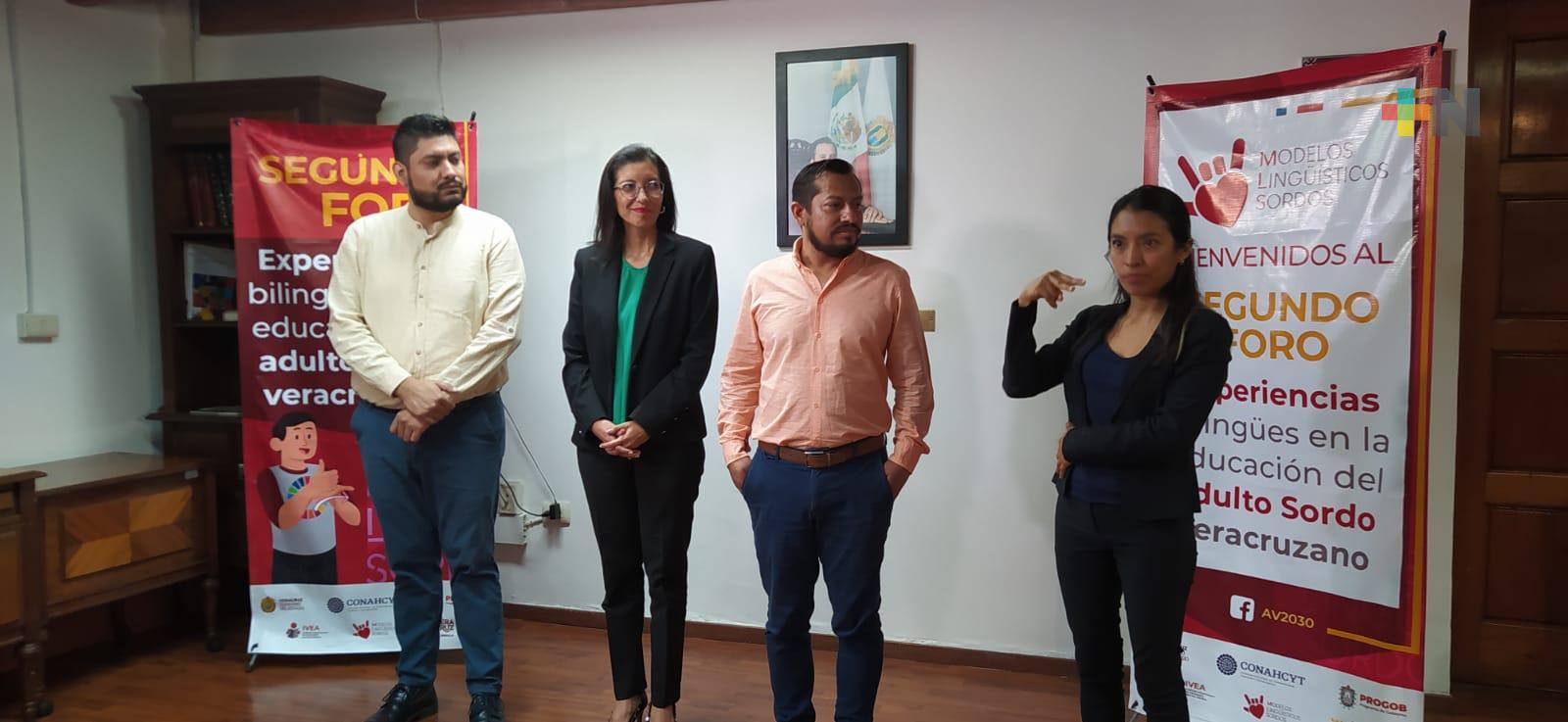 Foro sobre educación para personas sordas visibiliza problemática que afecta a 265 mil veracruzanos