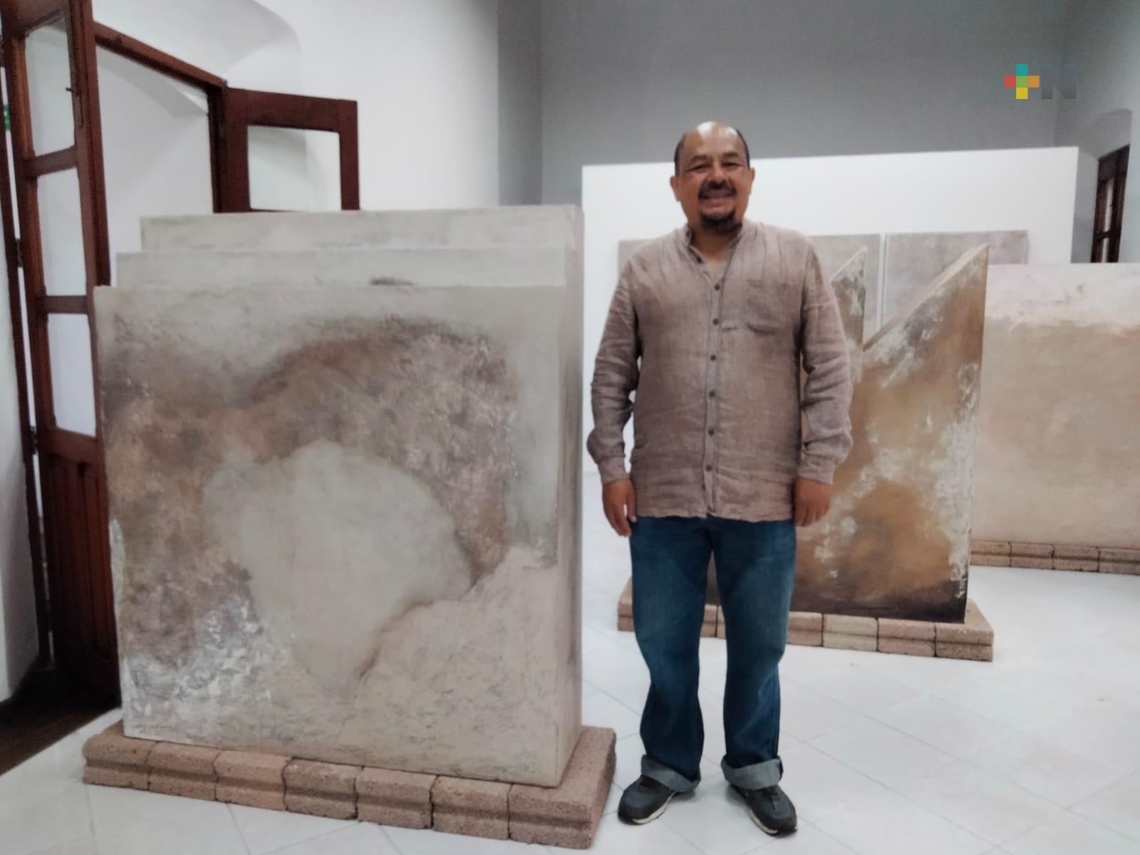 Manuel Velásquez expone «Concreto» en Galería de Arte Contemporáneo de Xalapa
