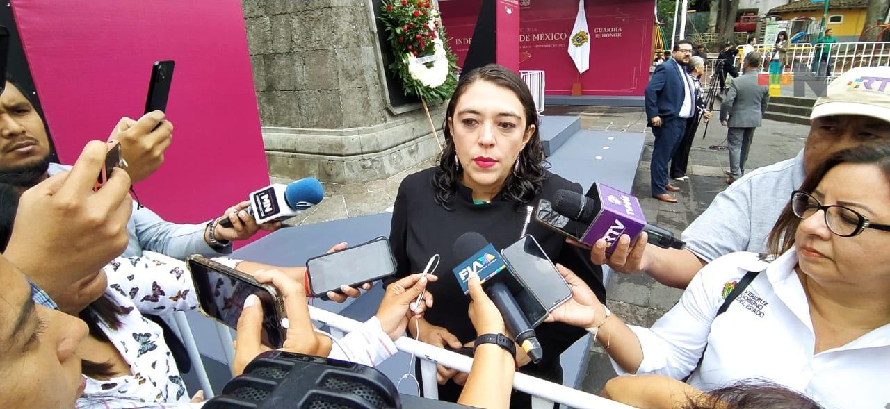 En todos los municipios de Veracruz habrá Grito de Independencia: Guadalupe Osorno