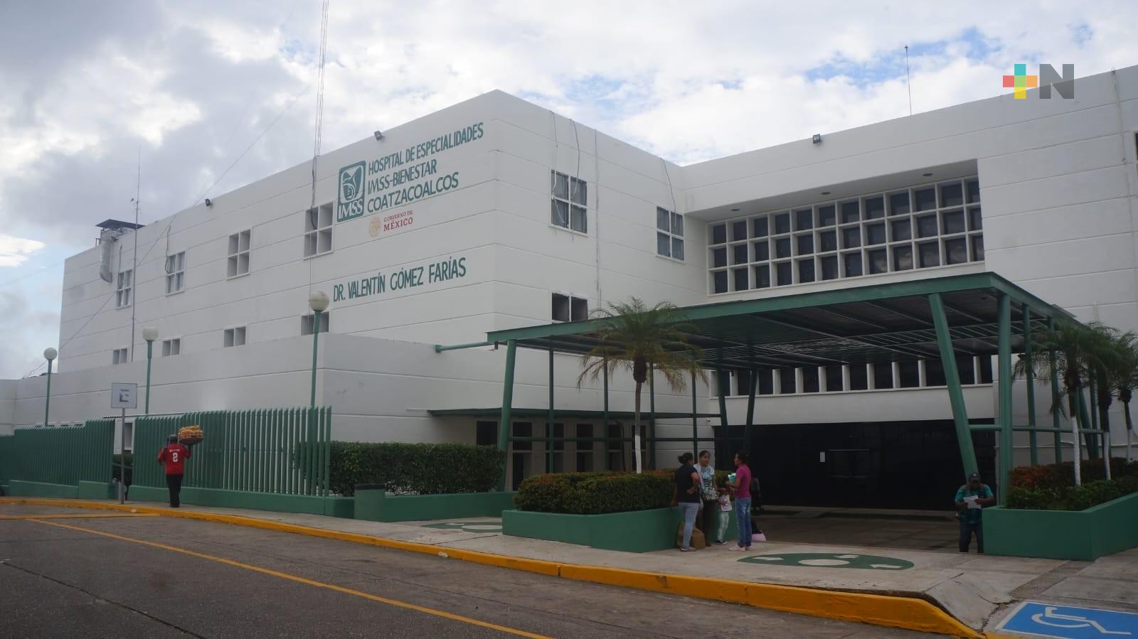 Hospital de Coatza, salva vida de mujer migrante que recibió disparo de arma de fuego