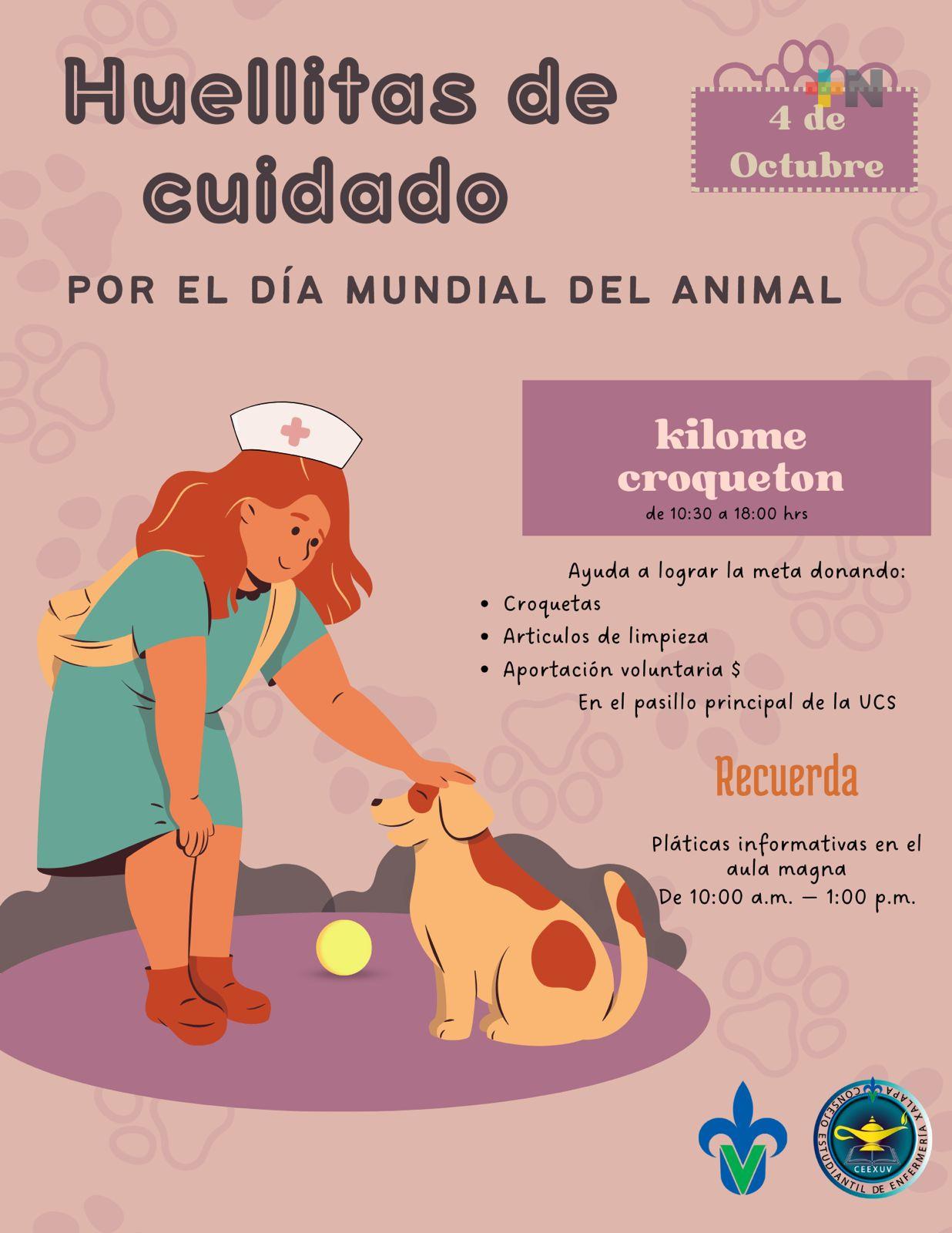 En Facultad de Enfermería se ofrecerán pláticas sobre cuidado de mascotas y harán acopio de alimento