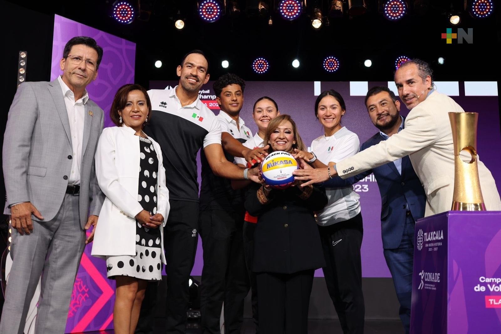 Conocen destino atletas del Campeonato Mundial de Voleibol de Playa Tlaxcala 2023