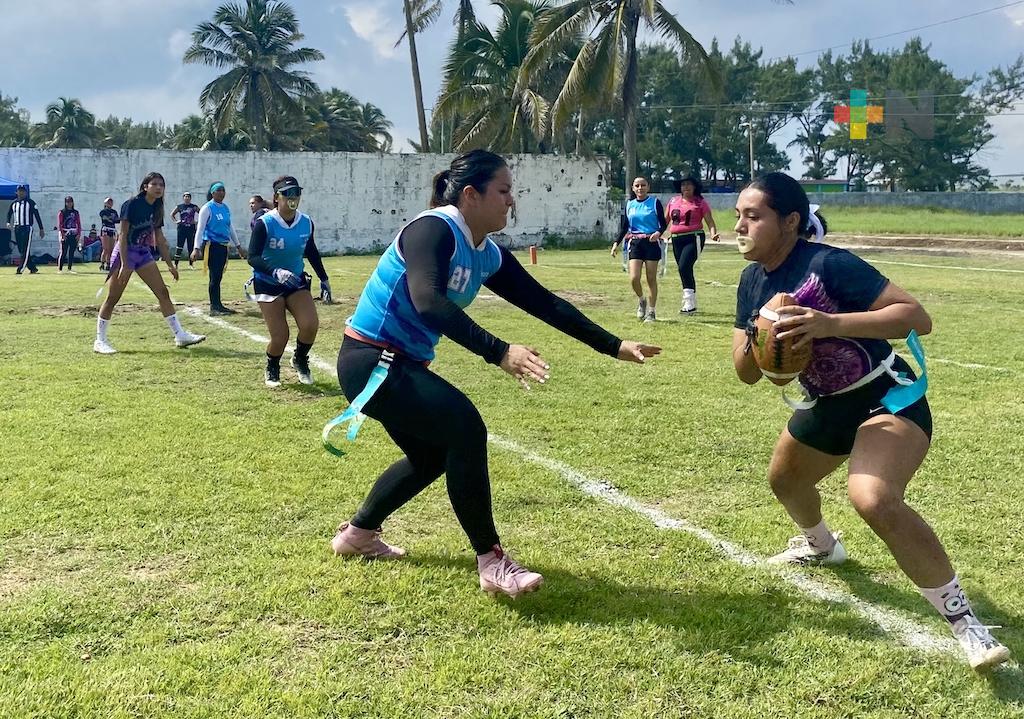 Guerreras Coatza, campeonas de la Liga Tocho Flag