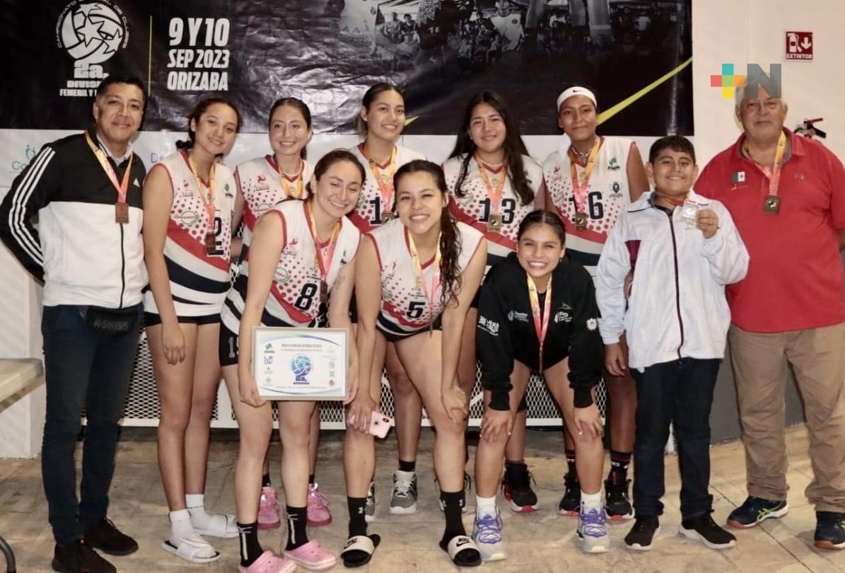 Leonas de Coatzacoalcos destacan en campeonato estatal de segunda división