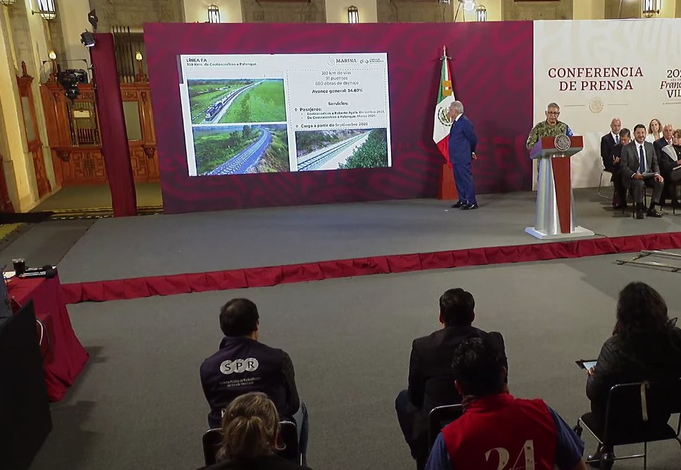 Queda inaugurado transporte de mercancías del tren interoceánico