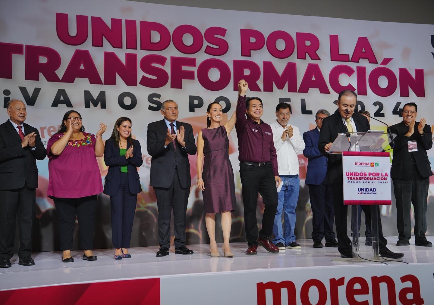 Respaldan aspirantes a coordinar Cuarta Transformación triunfo de Claudia Sheinbaum