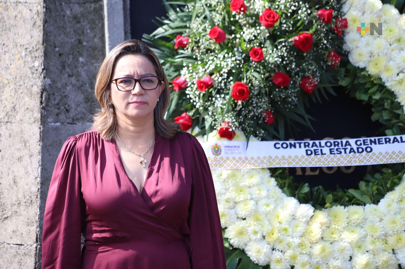 Es tiempo de las mujeres, como lo hicieron en la Independencia: contralora general