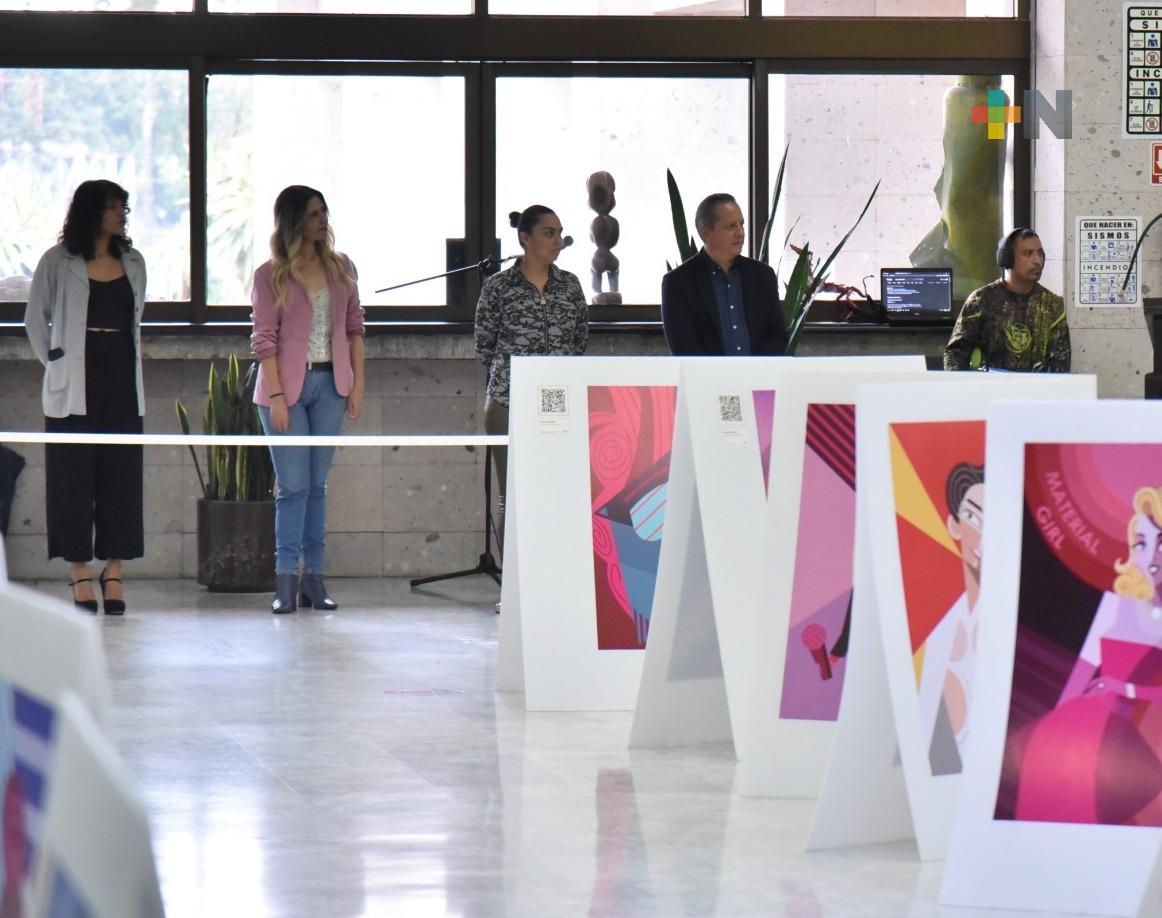 Presentan alumnos de la Gestalt, muestra «Sinfonía Cubista» en Congreso del Estado