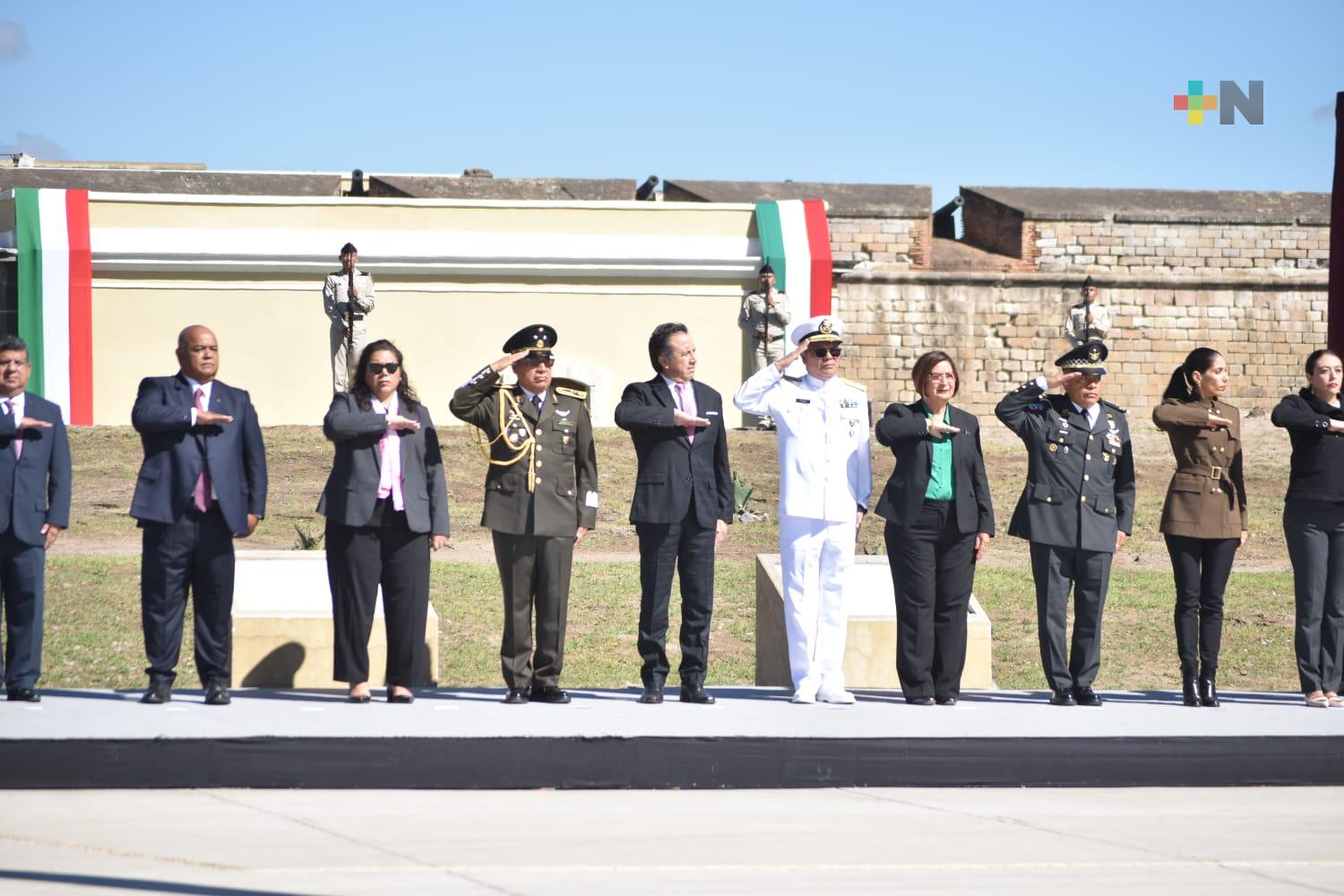 Gobernador encabeza conmemoración de 176 años de la Batalla de Chapultepec