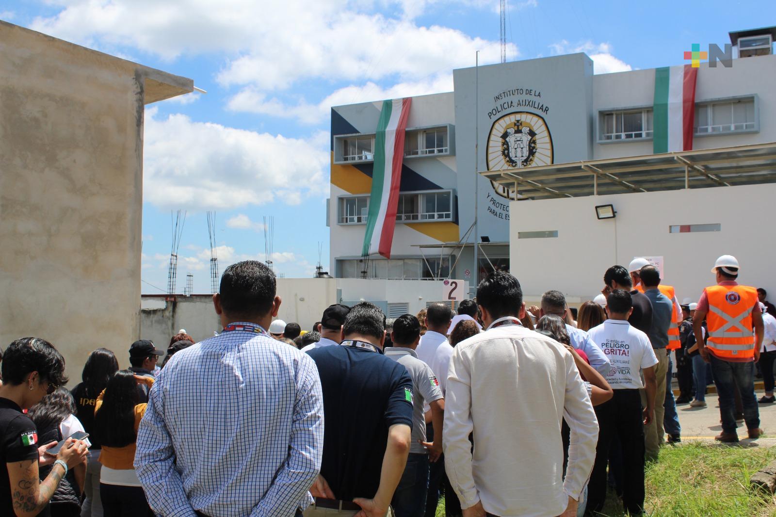 Participa el IPAX en segundo Simulacro Nacional 2023