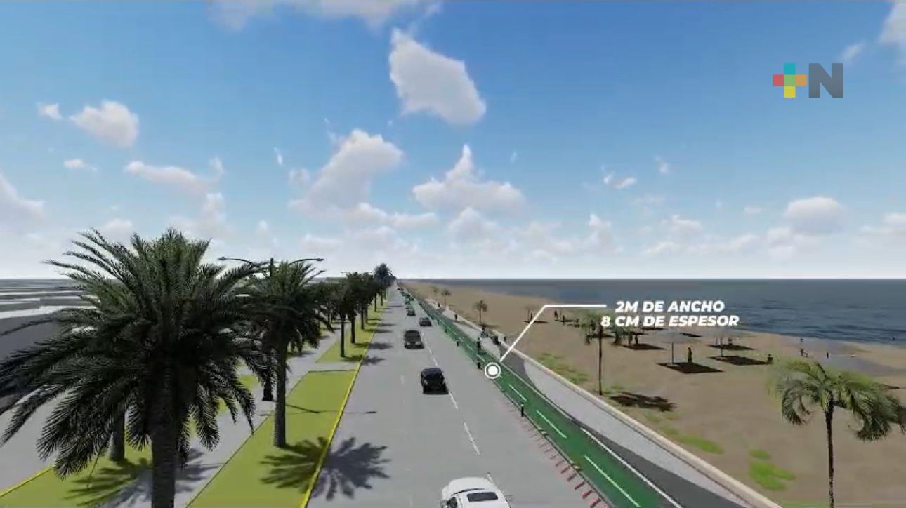 En diciembre se contempla reinaugurar más de dos kilómetros del nuevo malecón de Coatzacoalcos
