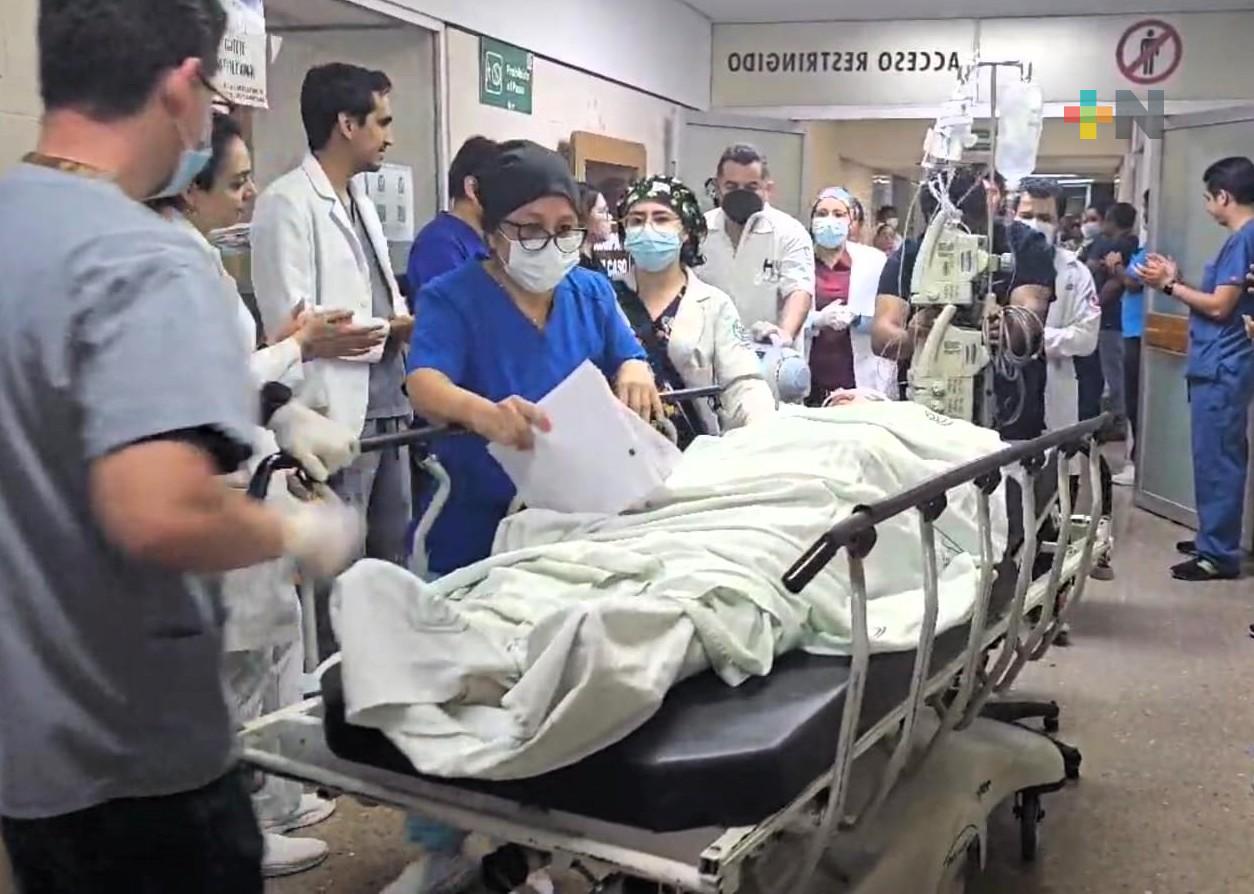 Realizó UMAE del IMSS Veracruz Norte novena procuración de órganos y tejidos