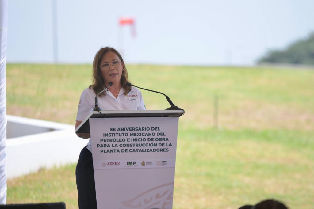 La historia del petróleo y la transformación en México no se escribe sin la presencia de Veracruz: Nahle