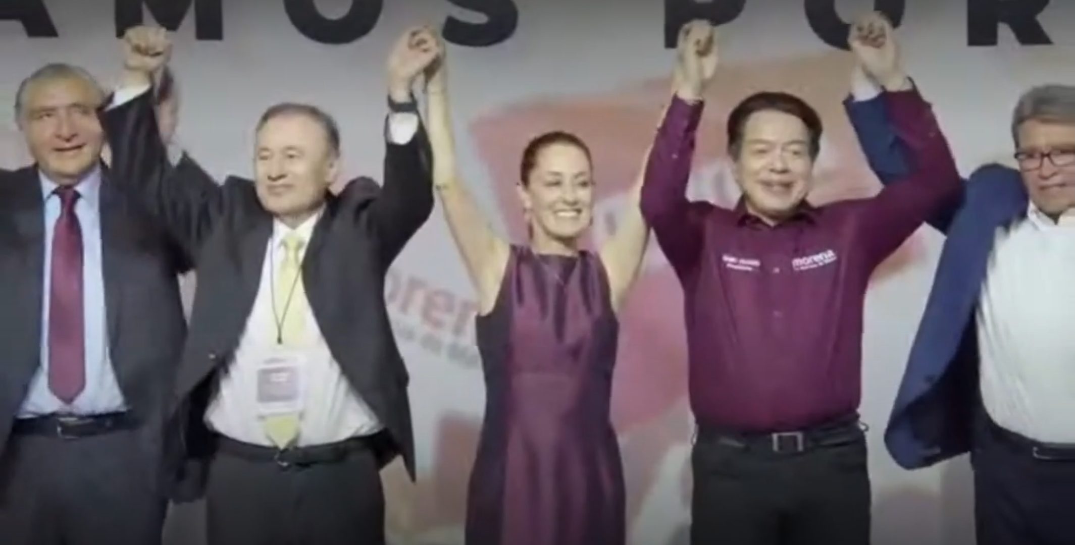 Claudia Sheinbaum, ganadora de la encuesta