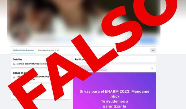 Emiten alerta para que aspirantes a residencias médicas no sean víctimas de fraude