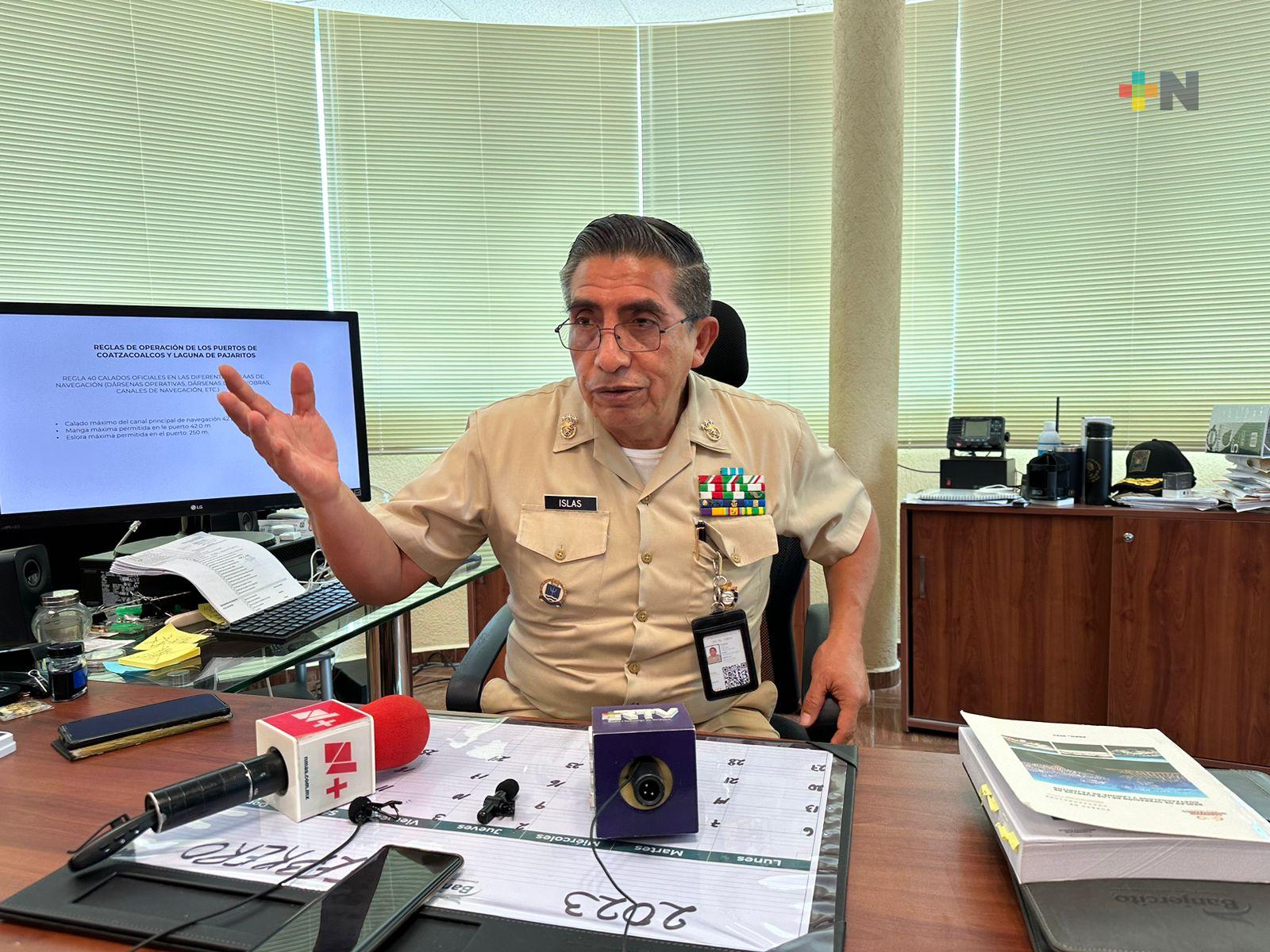 Lluvias podrían generar afectaciones en dragado del río Coatzacoalcos