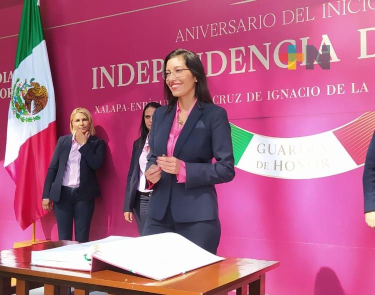 Quinto Informe de Gobierno de Cuitláhuac García destaca avances y logros: Waltraud