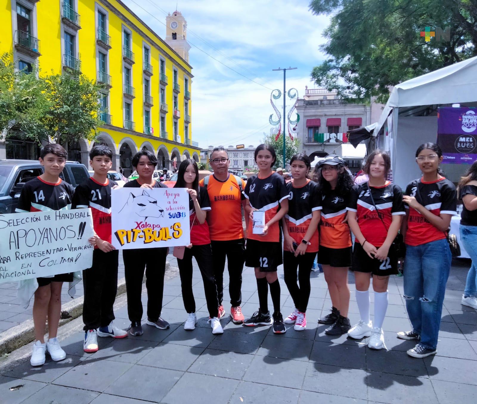 En Xalapa, equipo de handball «Pitbulls» pide apoyo para competir en Torneo Nacional