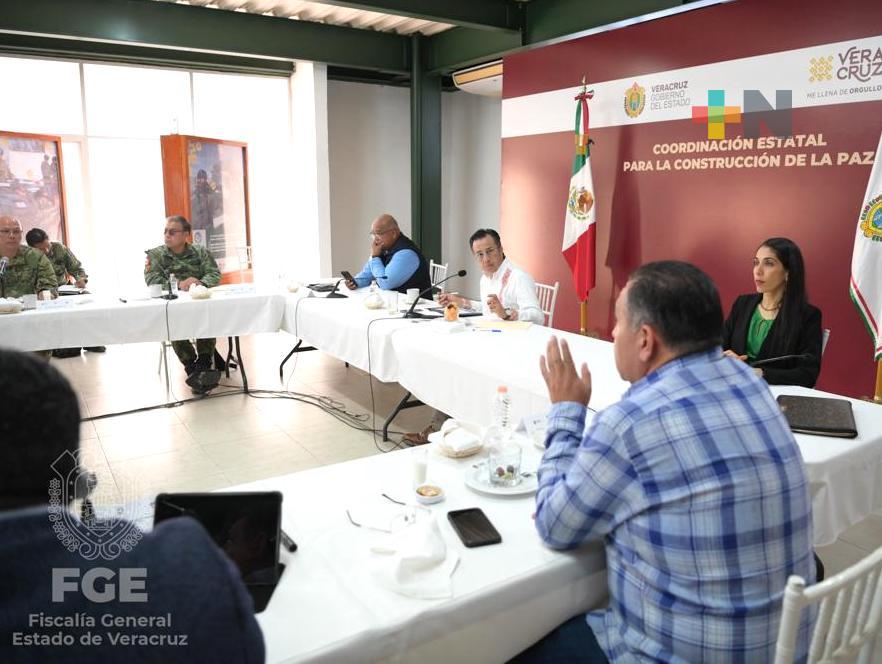 En Emiliano Zapata sesiona la Mesa para la Construcción de la Paz